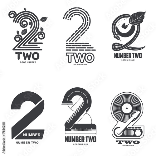 numeric logo two