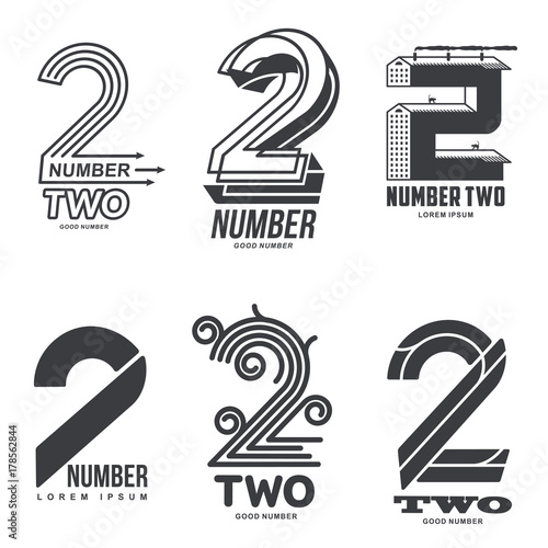 numeric logo two
