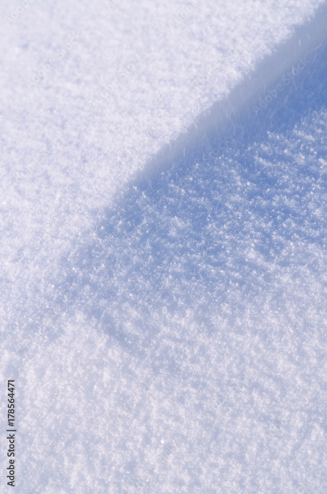 Obraz premium Snow background. Winter nature texture.