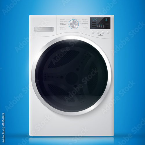 Vector relistic  illustration of washer