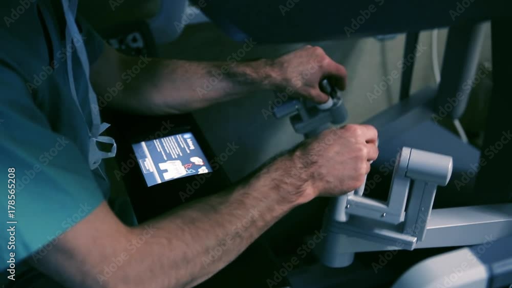 Manual control by minimally Invasive Robotic Surgery Manual control by minimally Invasive Robotic Surgery