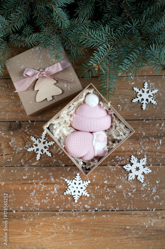 Soap gift box for the New year photo