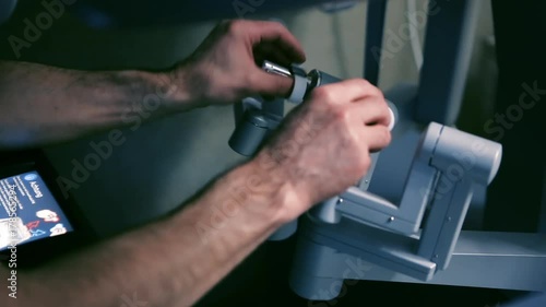 Manual control by minimally Invasive Robotic Surgery