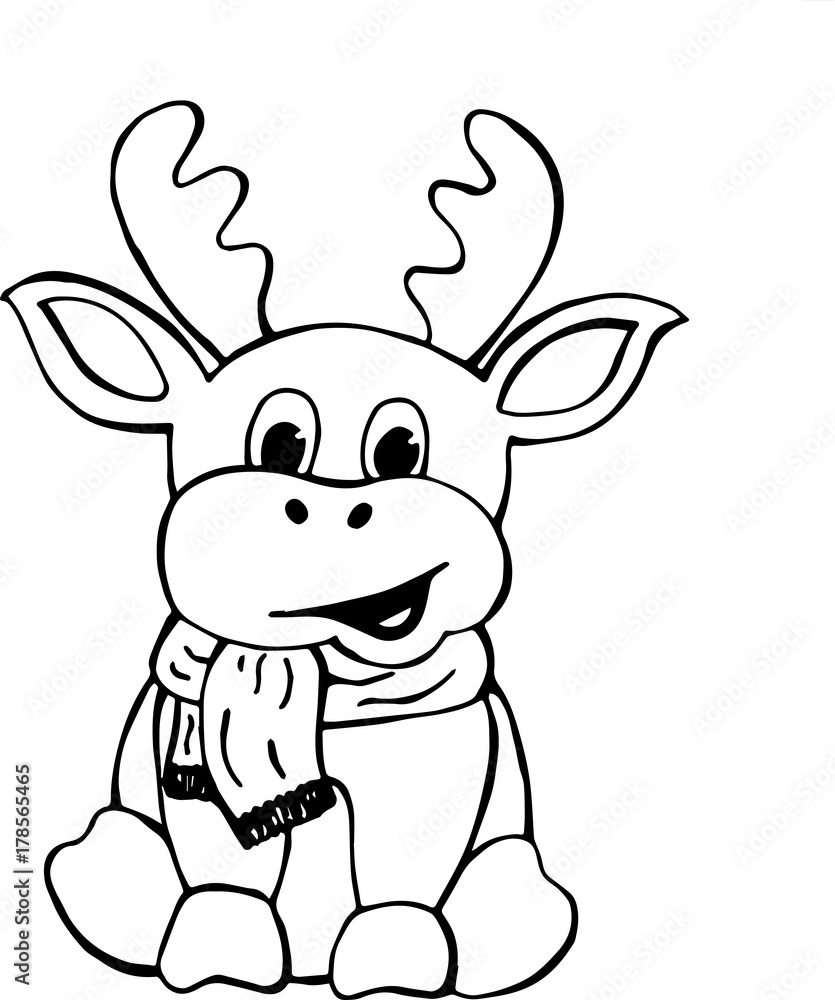 Rentier Stock Vector | Adobe Stock Rentier Stock Vector | Adobe Stock