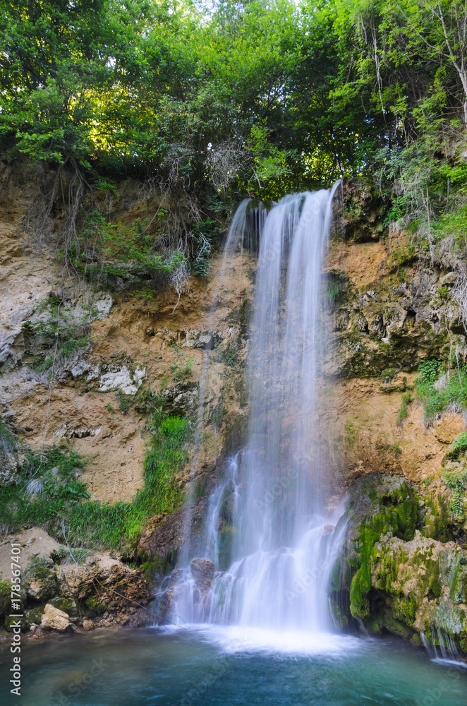 Waterfall Veliki buk, Lisine, Serbia