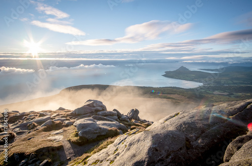 Looking down on Brodick, Arran