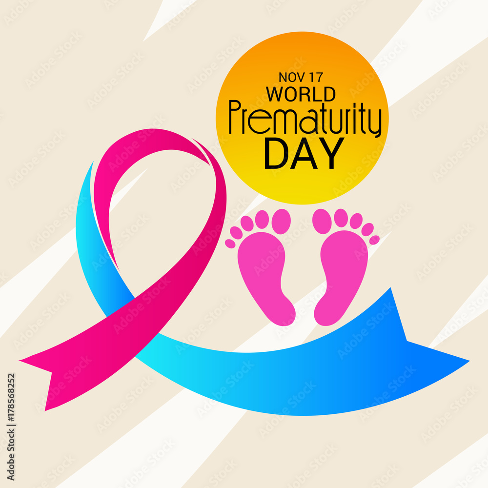 Fototapeta premium World prematurity Day.
