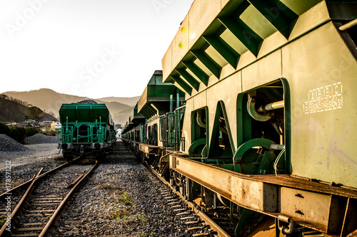 Parked wagons