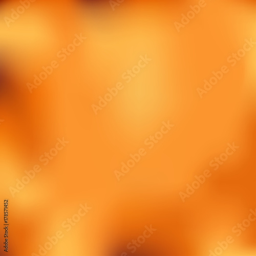 Abstract orange color gradient blurred background