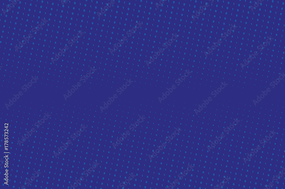Random numbers 0 and 1. Background in a matrix style. Binary code pattern Abstract digital backdrop. Vector illustration Random numbers 0 and 1. Background in a matrix style. Binary code pattern Abstract digital backdrop. Vector illustration