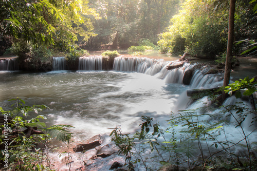 Jed Sao Noi Waterfall in Saraburi