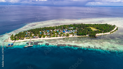 Arborek island. Raja Ampat, West Papua, Indonesia.