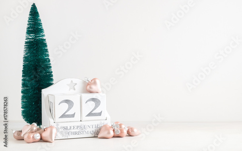 Christmas calendar - 22 sleeps until christmas