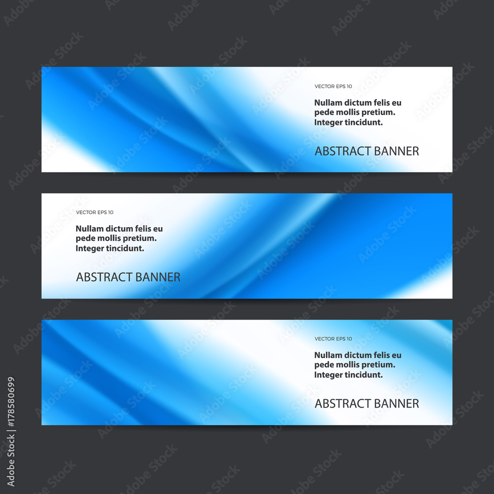 Abstract vector banner business background Abstract vector banner business background