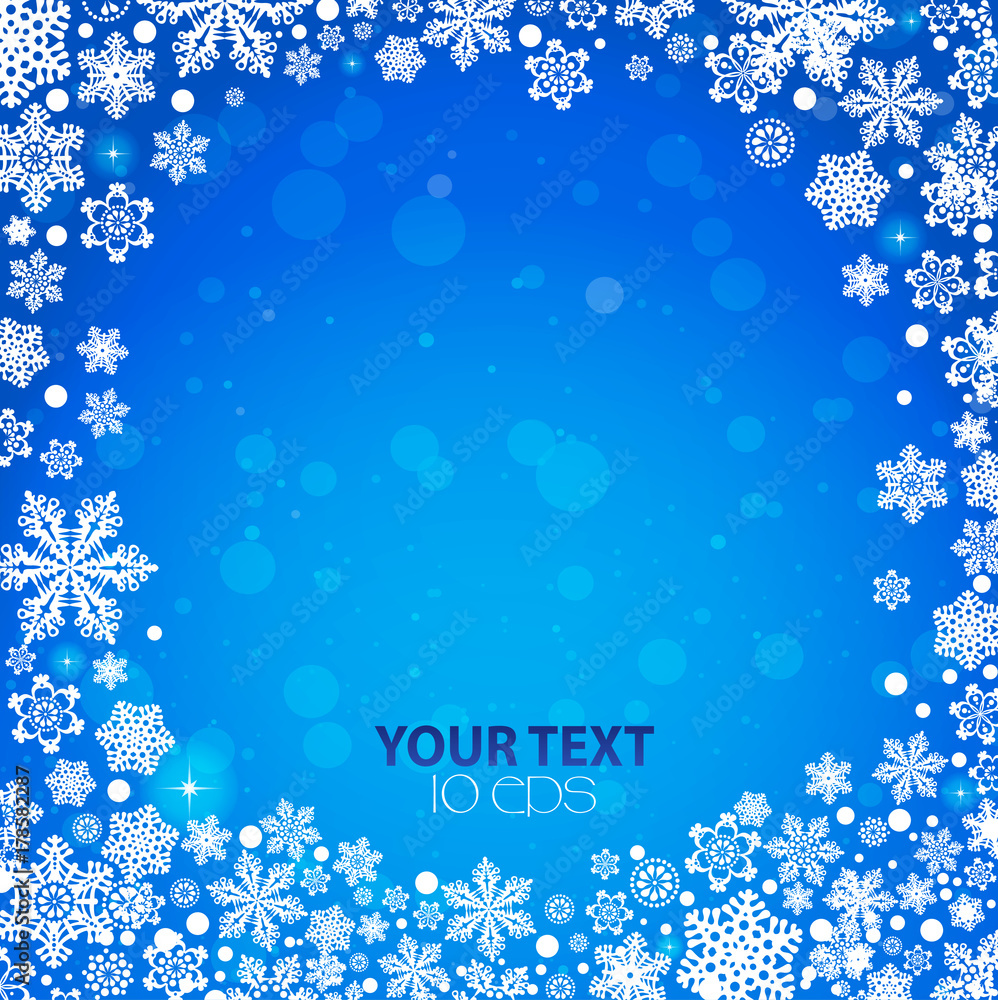 abstract Christmas background with snowflakes abstract Christmas background with snowflakes