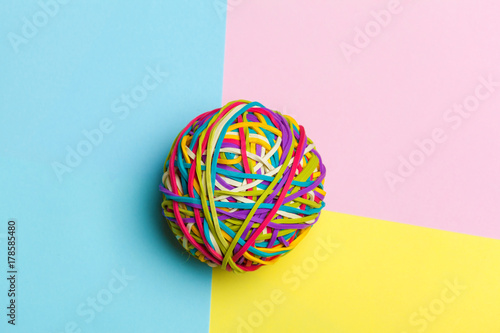 Photography elastic bands ball