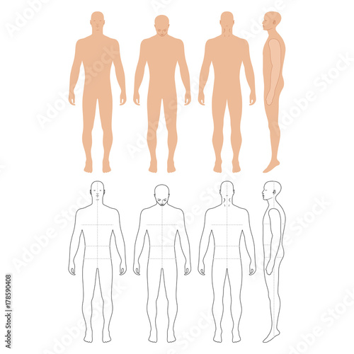 Fashion man figure