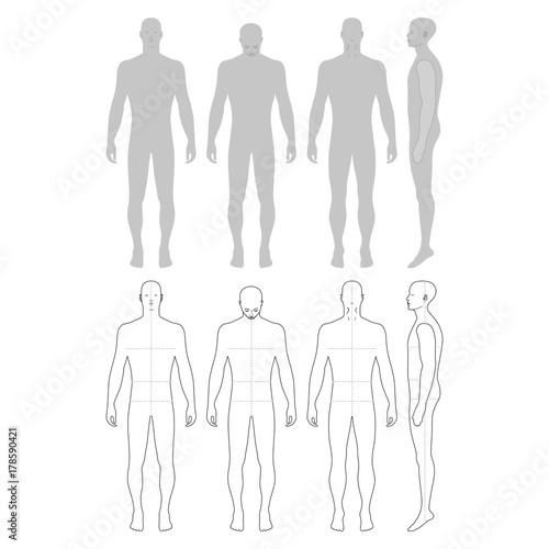 Fashion man figure