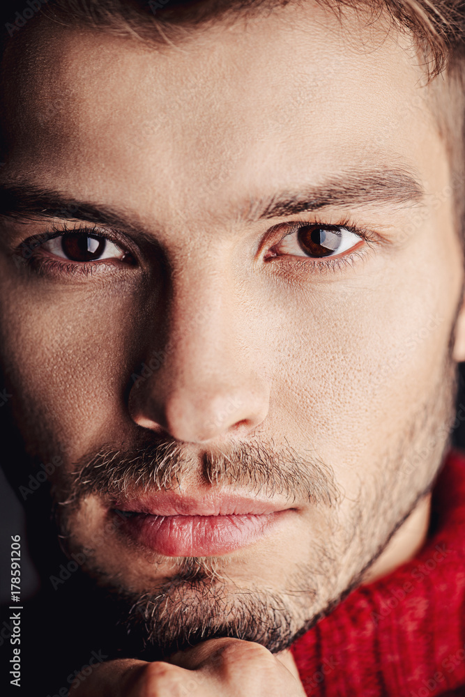 Fototapeta premium close-up male eyes