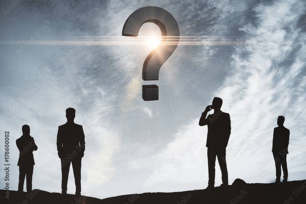 Obraz premium Confusion concept