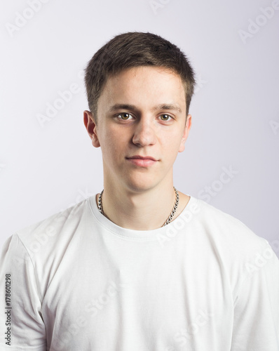 Portrait of a young man