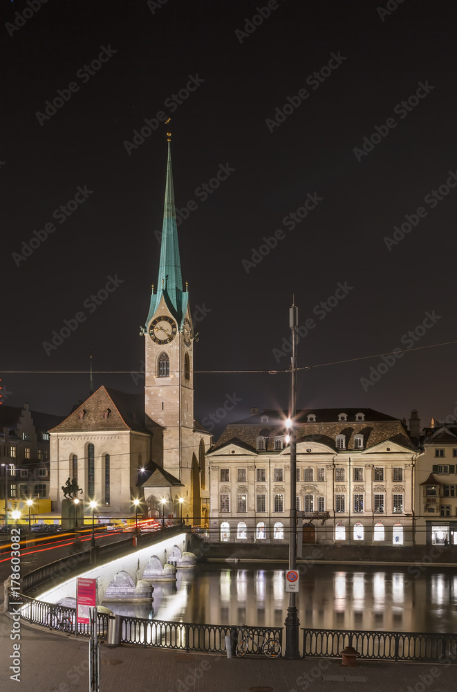 Fraumunster Church, Zurich