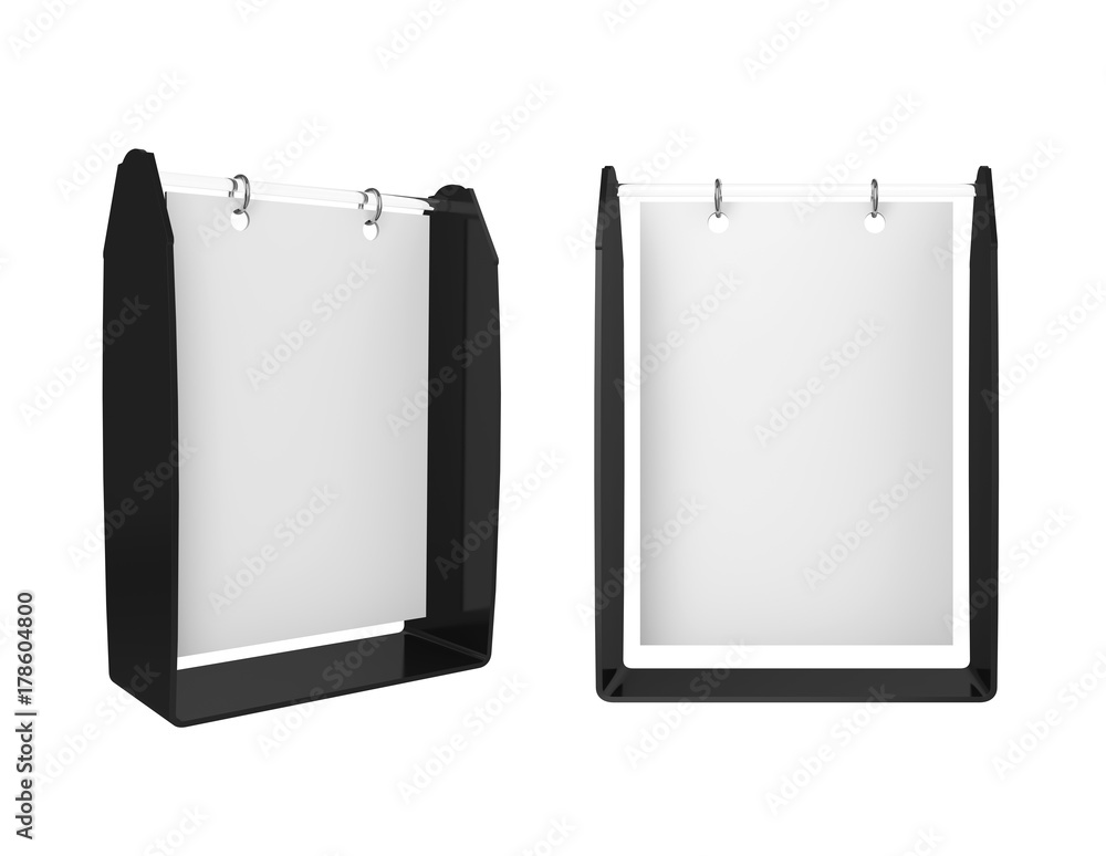 Holder Isolated on White Background, 3D rendering Holder Isolated on White Background, 3D rendering