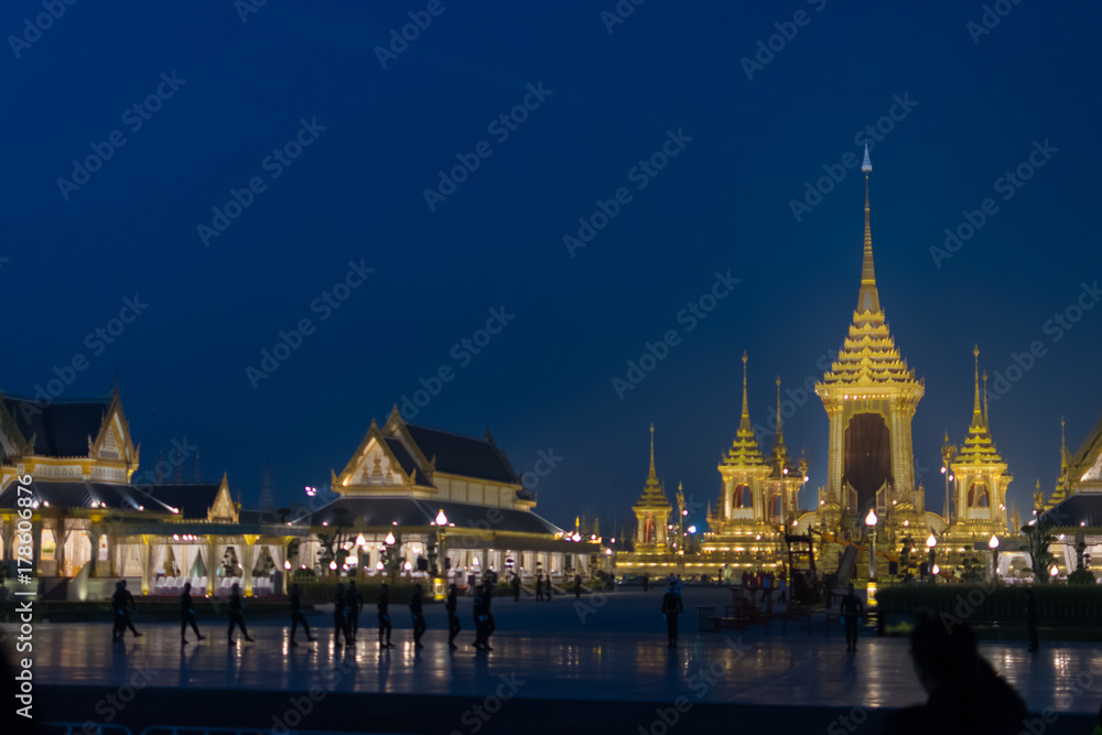 Royal funeral pyre of King Bhumibol Adulyadej