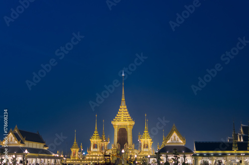 Royal funeral pyre of King Bhumibol Adulyadej