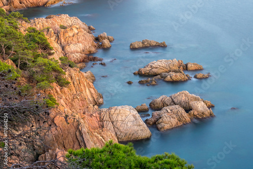 Nice detail from Costa Brava coastal in Spain