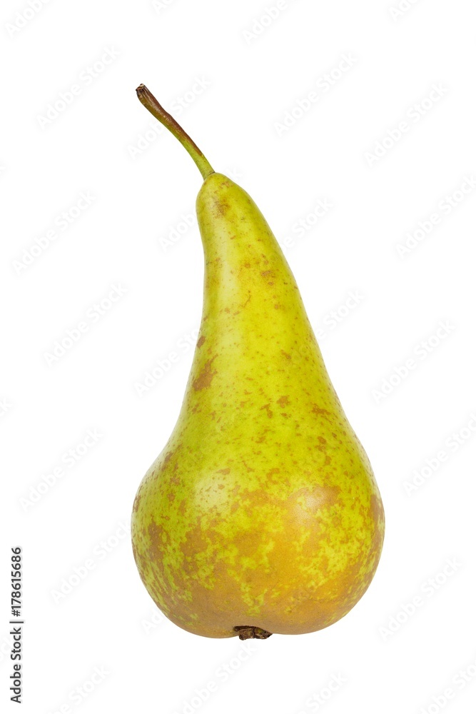 Pear on white Pear on white