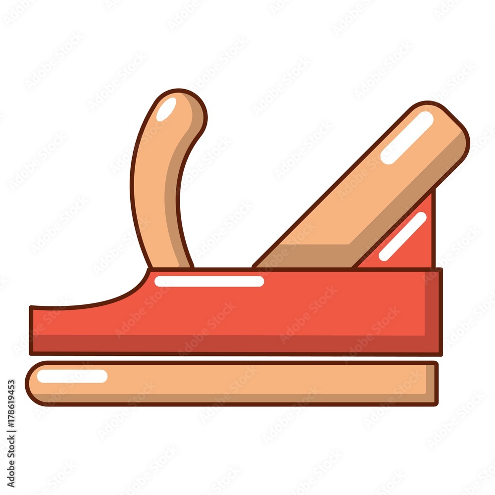 Plane icon, cartoon style Plane icon, cartoon style
