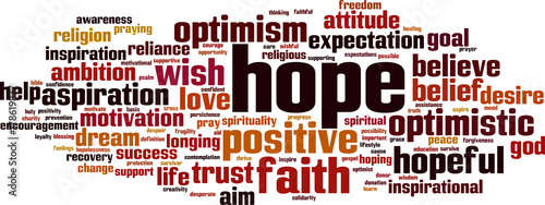 Hope word cloud
