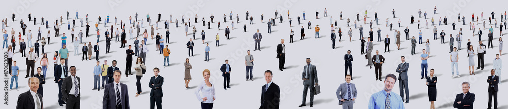 Young attractive business people - the elite business team Young attractive business people - the elite business team