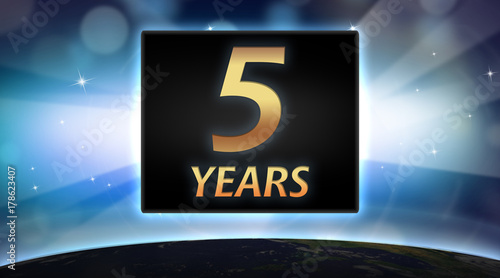 5 years - wooden jubilee