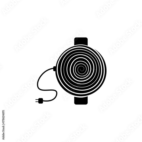 Electric portable stove icon