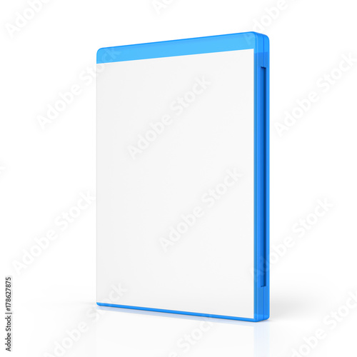Photography Blank Bluray Case Isolated