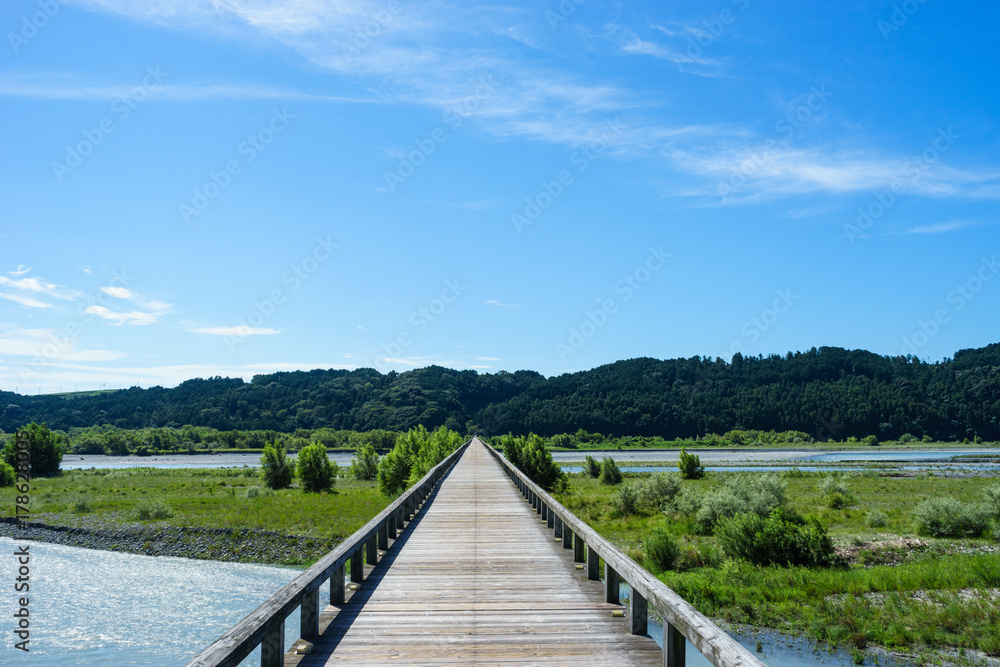 Fototapeta premium 蓬莱橋