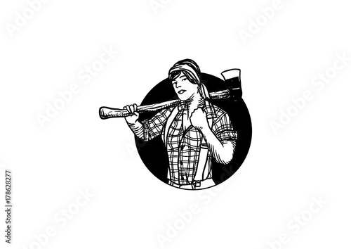Female Lumberjack
