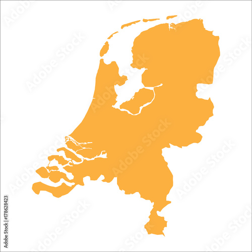 Netherlands map