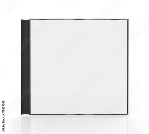 Blank CD Case Isolated
