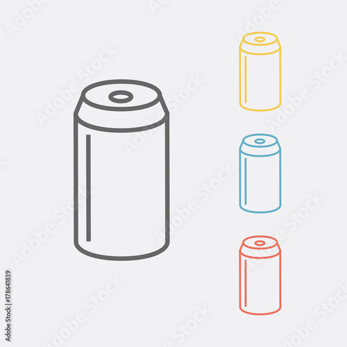 Soda cans icon