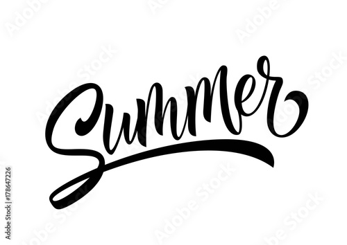 Summer Lettering