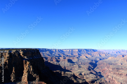 Grand Canyon Panorama in a sunset view