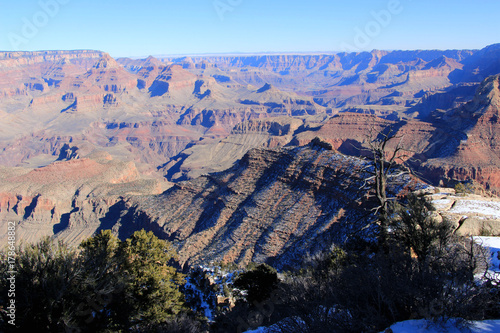 Grand Canyon Panorama in a sunset view