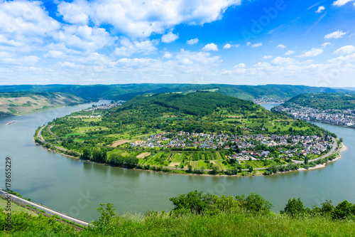 Rheinschleife Rheinbogen bei Boppard