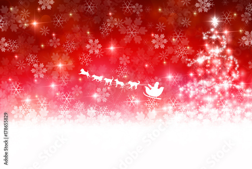 戌　年賀状　クリスマス　背景