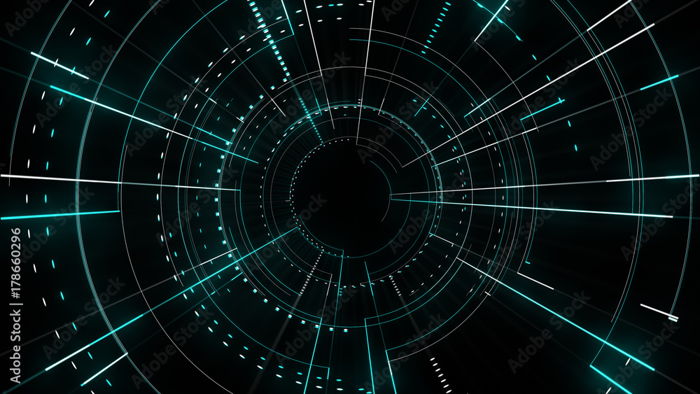 Radial lines techno pattern abstract background Radial lines techno pattern abstract background