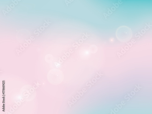 Vector illustration of soft colored abstract background