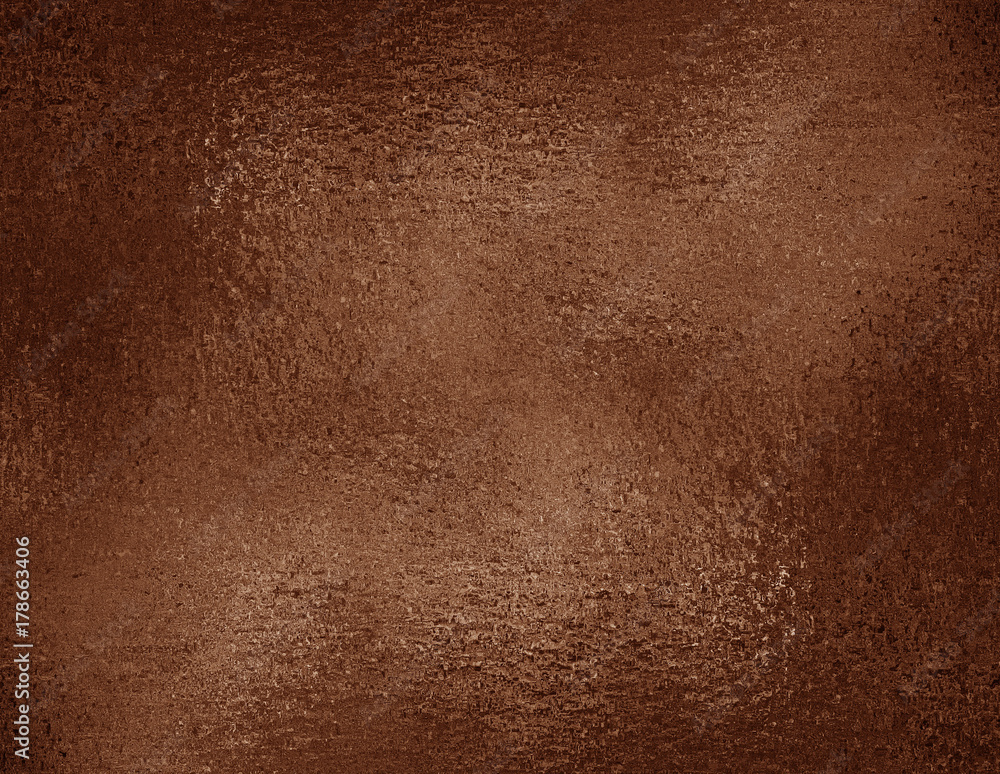 Copper foil textured background. Bronze grunge texture for graphic